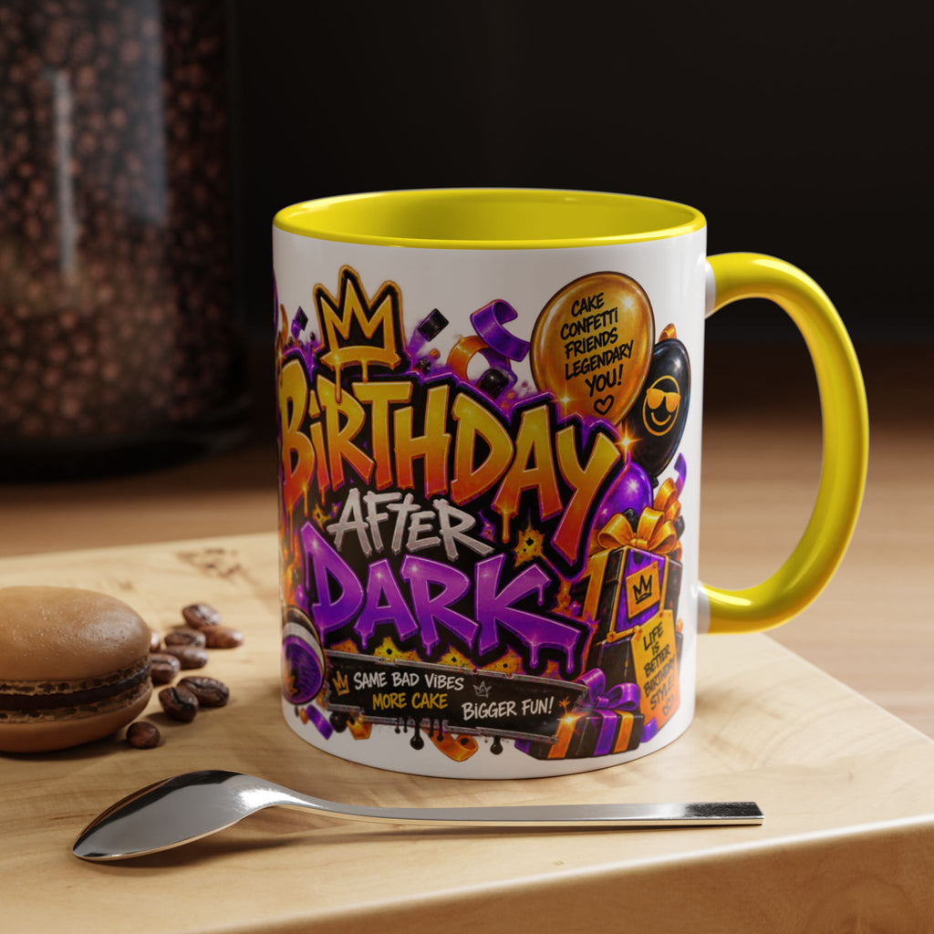 Festora Raccoon Birthday Mug – Birthday After Dark Coffee Cup