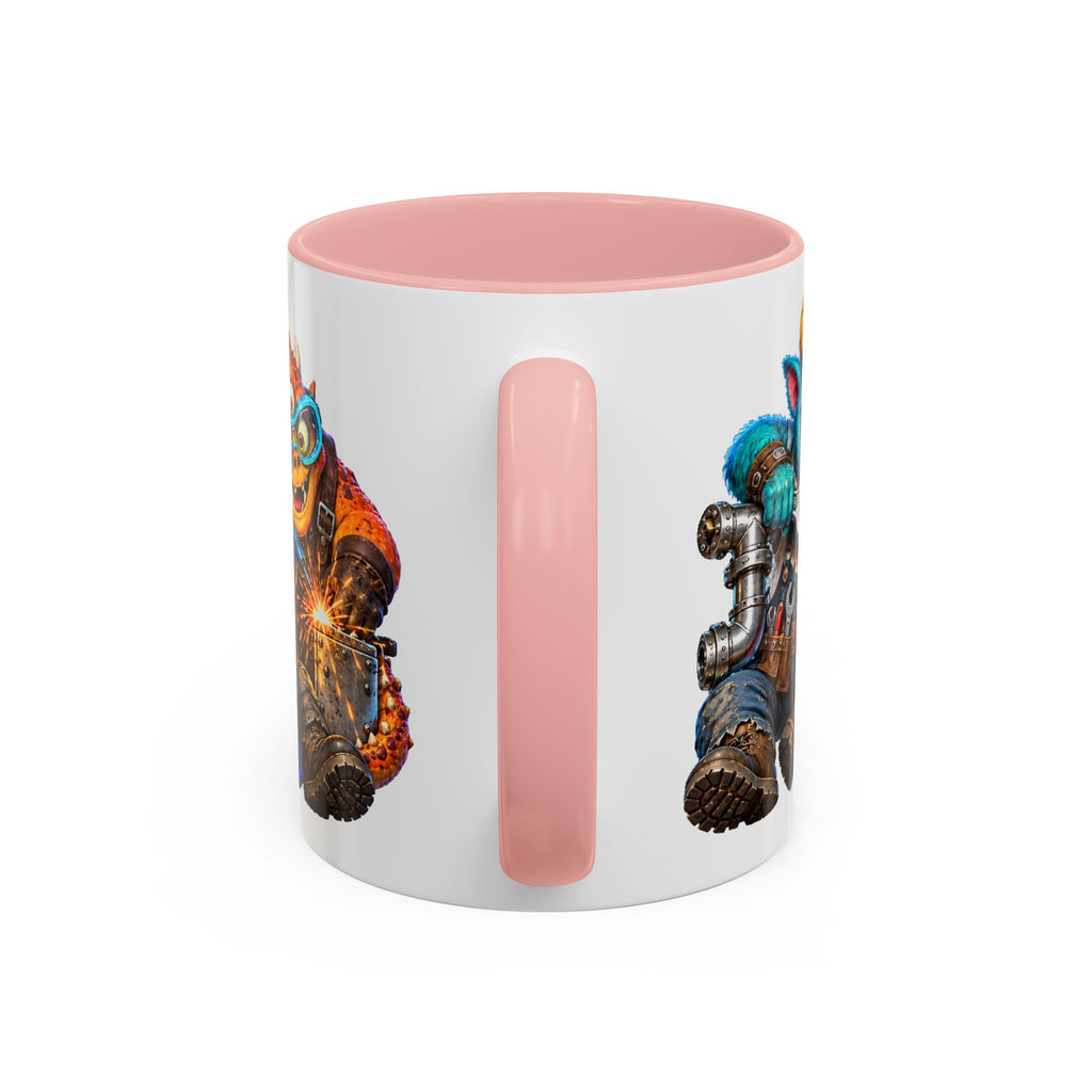 Built Different Monster Workshop Halloween White Mug