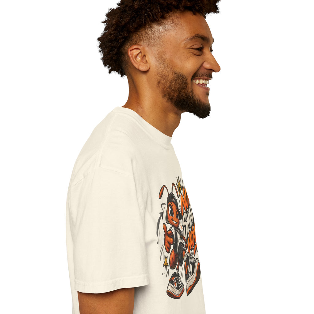 No Small Moves T-Shirt — Retro Sneaker Character Graphic Tee