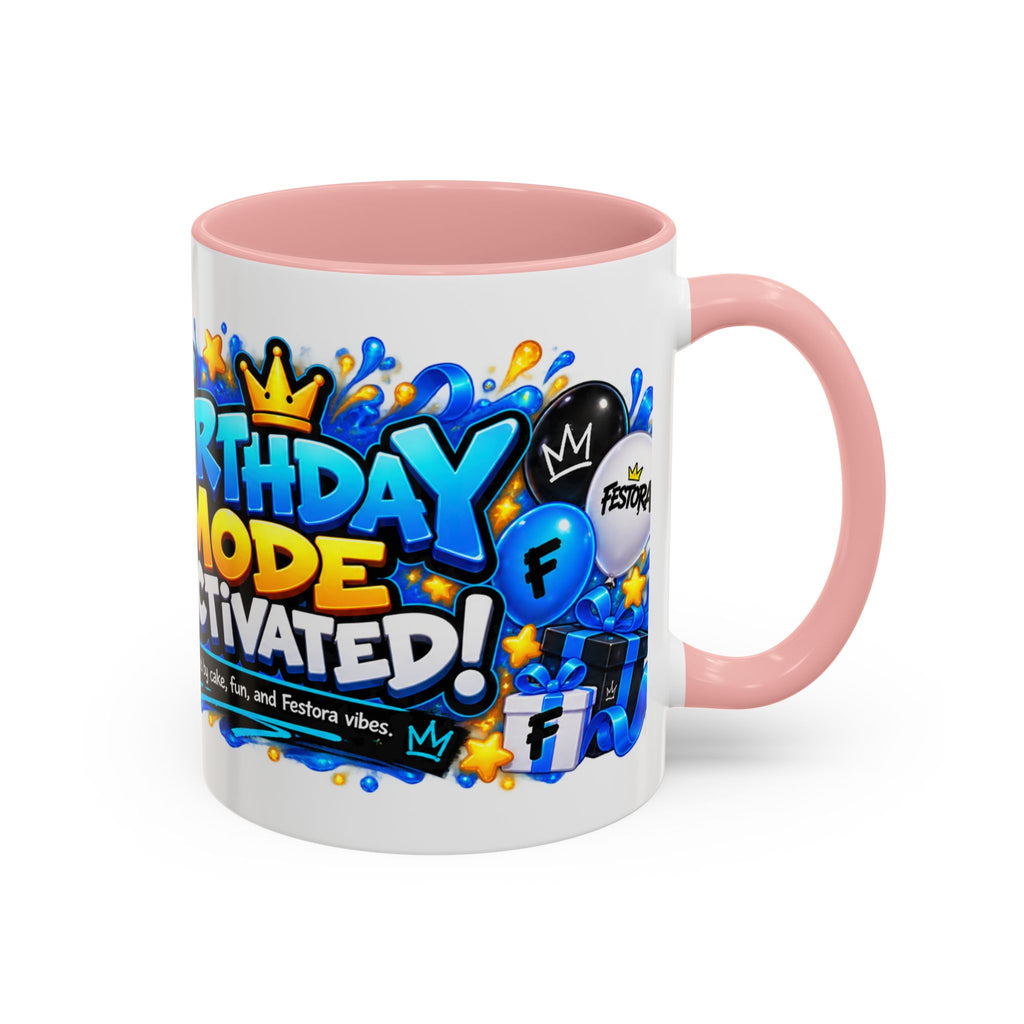 Festora Bot Birthday Mug – Birthday Mode Activated Robot Coffee Cup