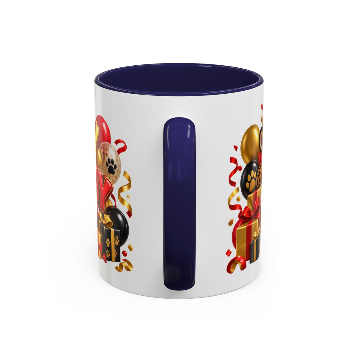 Title: Happy Birthday Jaguar Mug – Colorful 3D Birthday Gift – White Coffee Mug