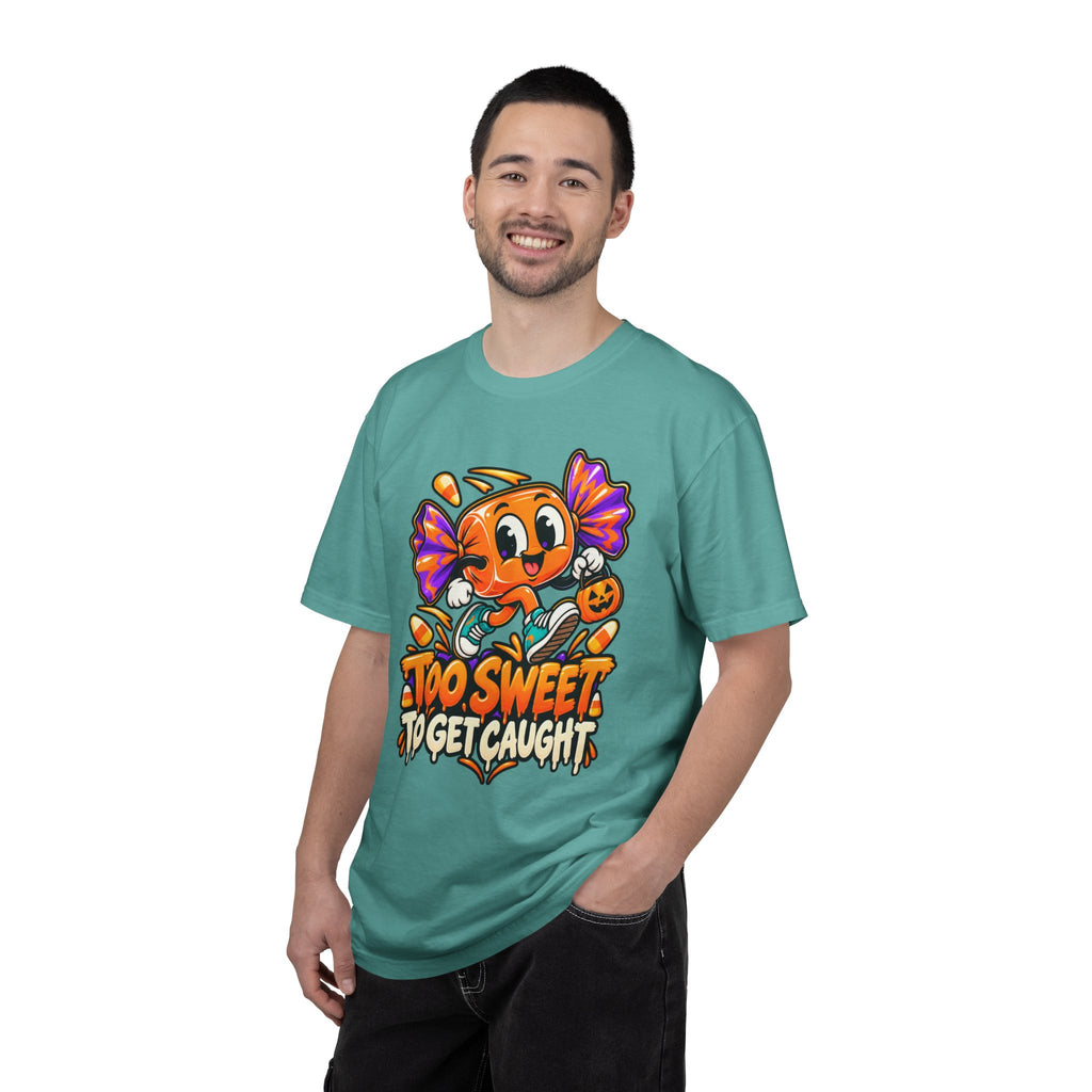 Too Sweet to Get Caught – Cute Halloween Candy T-Shirt