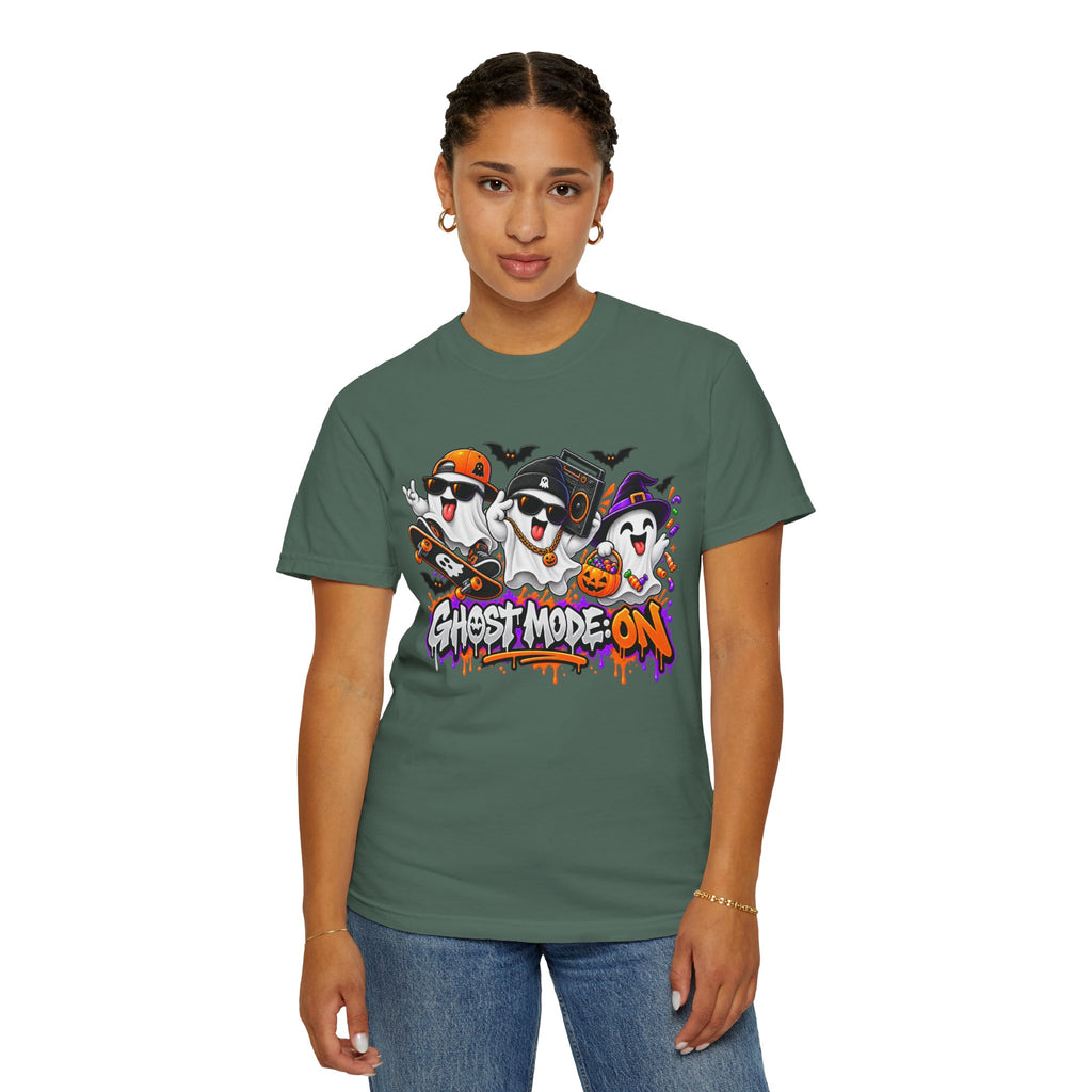Ghost Mode: ON – Halloween Ghosts Graphic T-Shirt