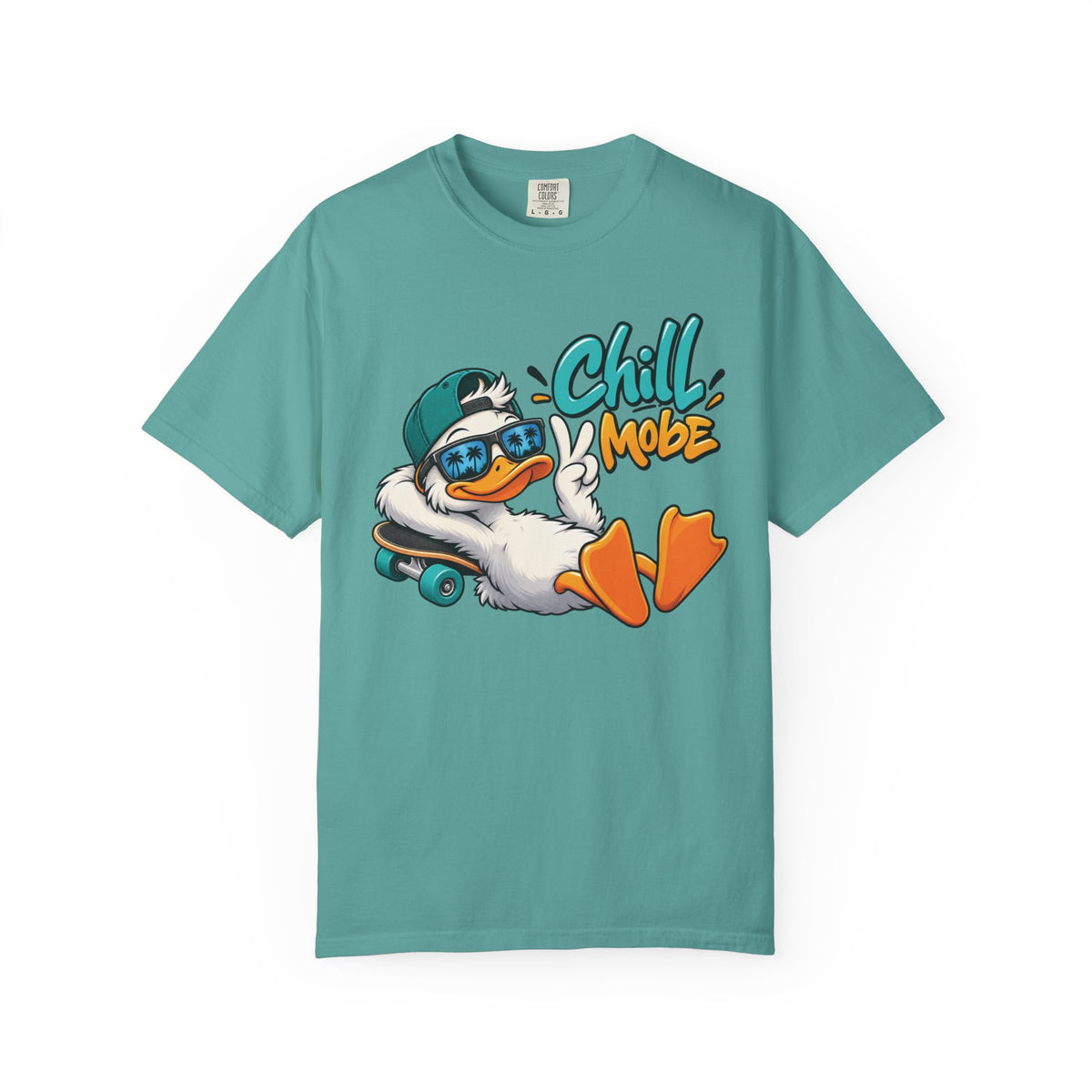 Chill Mode Duck Graphic T-Shirt | Festora Everyday