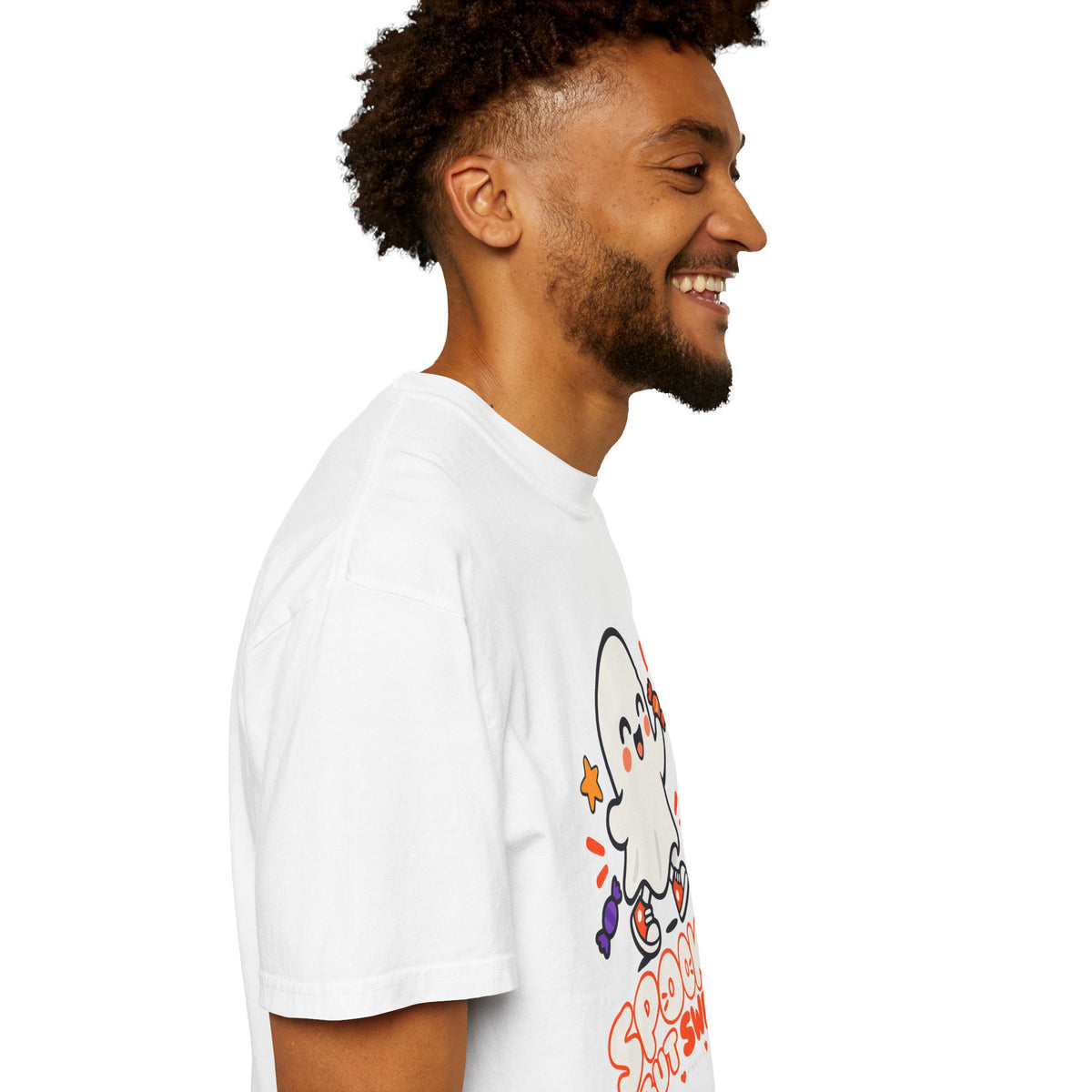 Spooky but Sweet Ghost T-Shirt | Cute Halloween Graphic Tee