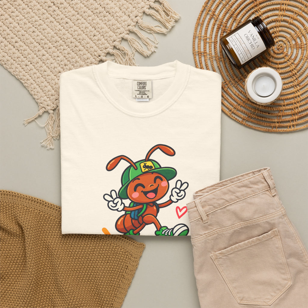 Good Vibes – Happy Ant Graphic T-Shirt
