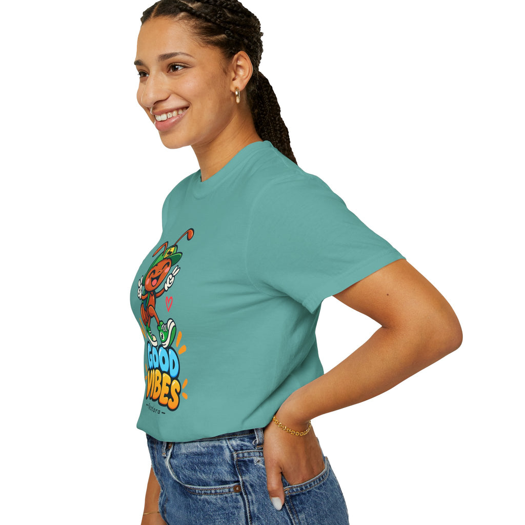 Good Vibes – Happy Ant Graphic T-Shirt