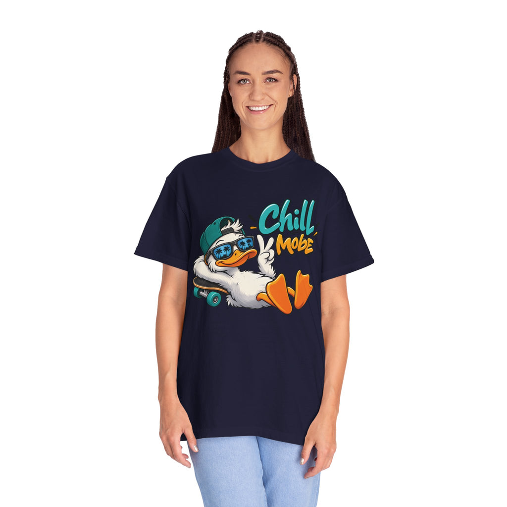 Chill Mode Duck Graphic T-Shirt | Festora Everyday