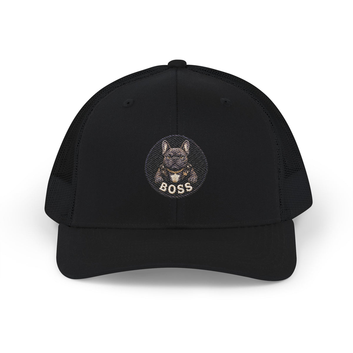 Boss Cat Snapback Trucker Hat – Embroidered Feline Logo Cap