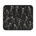 Dancing Skeletons Mouse Pad — Halloween Pattern (9" x 8")