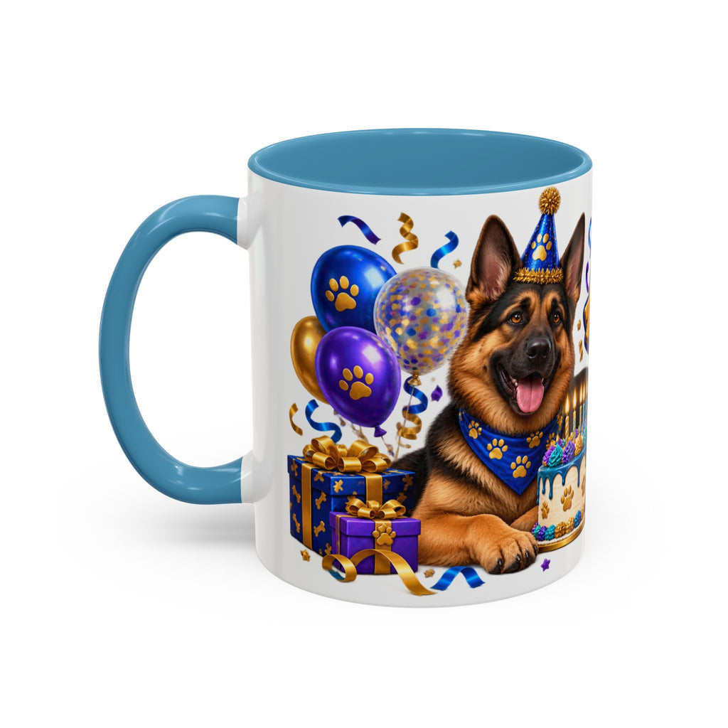 German Shepherd Birthday Mug – Another Year Bolder White Coffee Cup