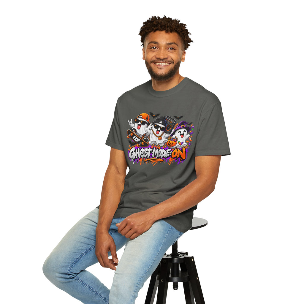 Ghost Mode: ON – Halloween Ghosts Graphic T-Shirt