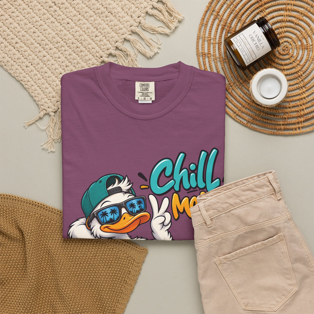 Chill Mode Duck Graphic T-Shirt | Festora Everyday