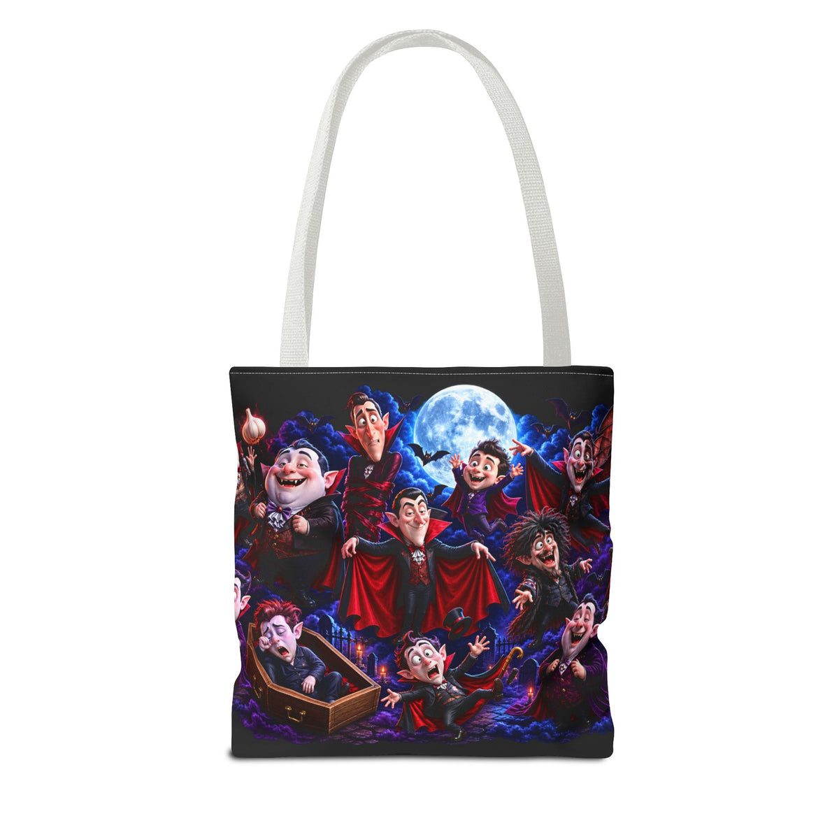 Vampire Night All-Over Print Tote Bag