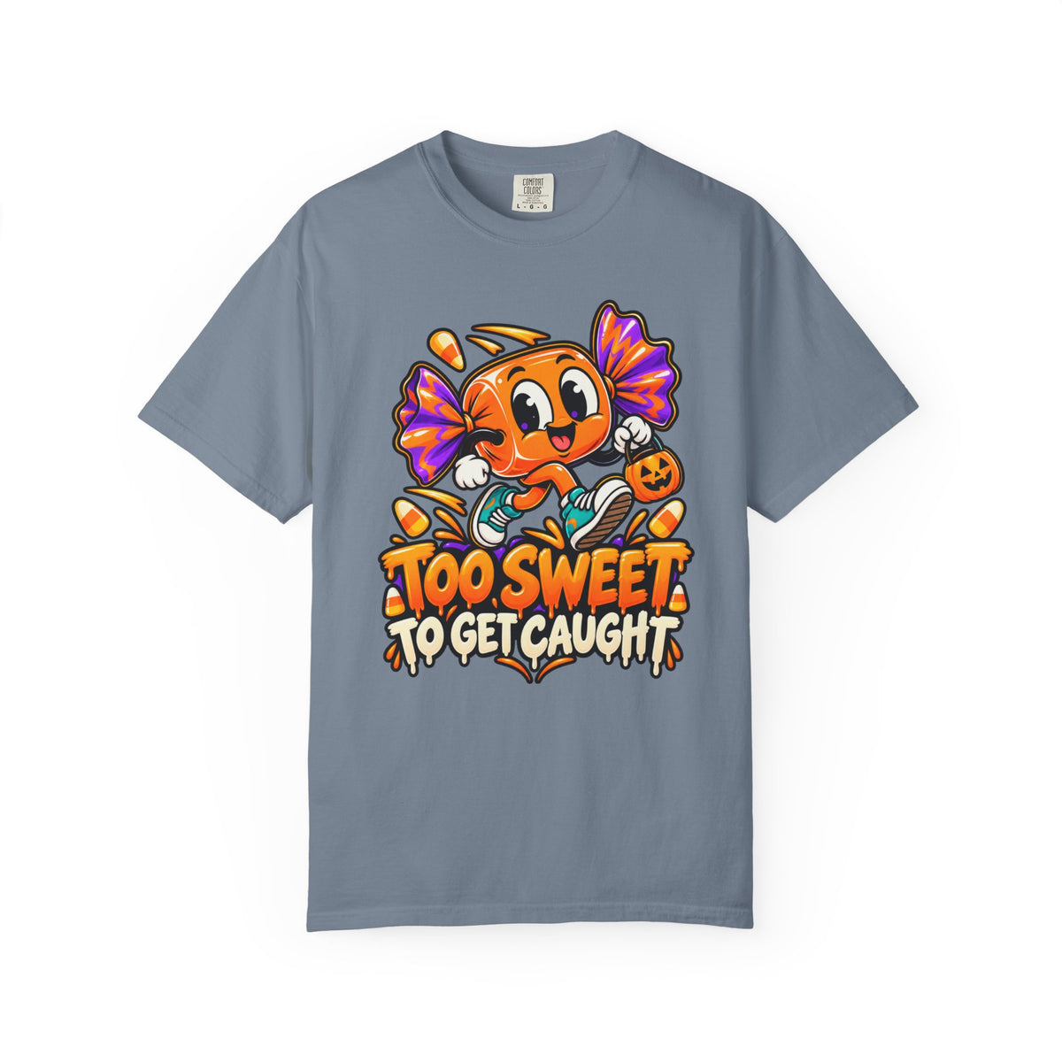 Too Sweet to Get Caught – Cute Halloween Candy T-Shirt