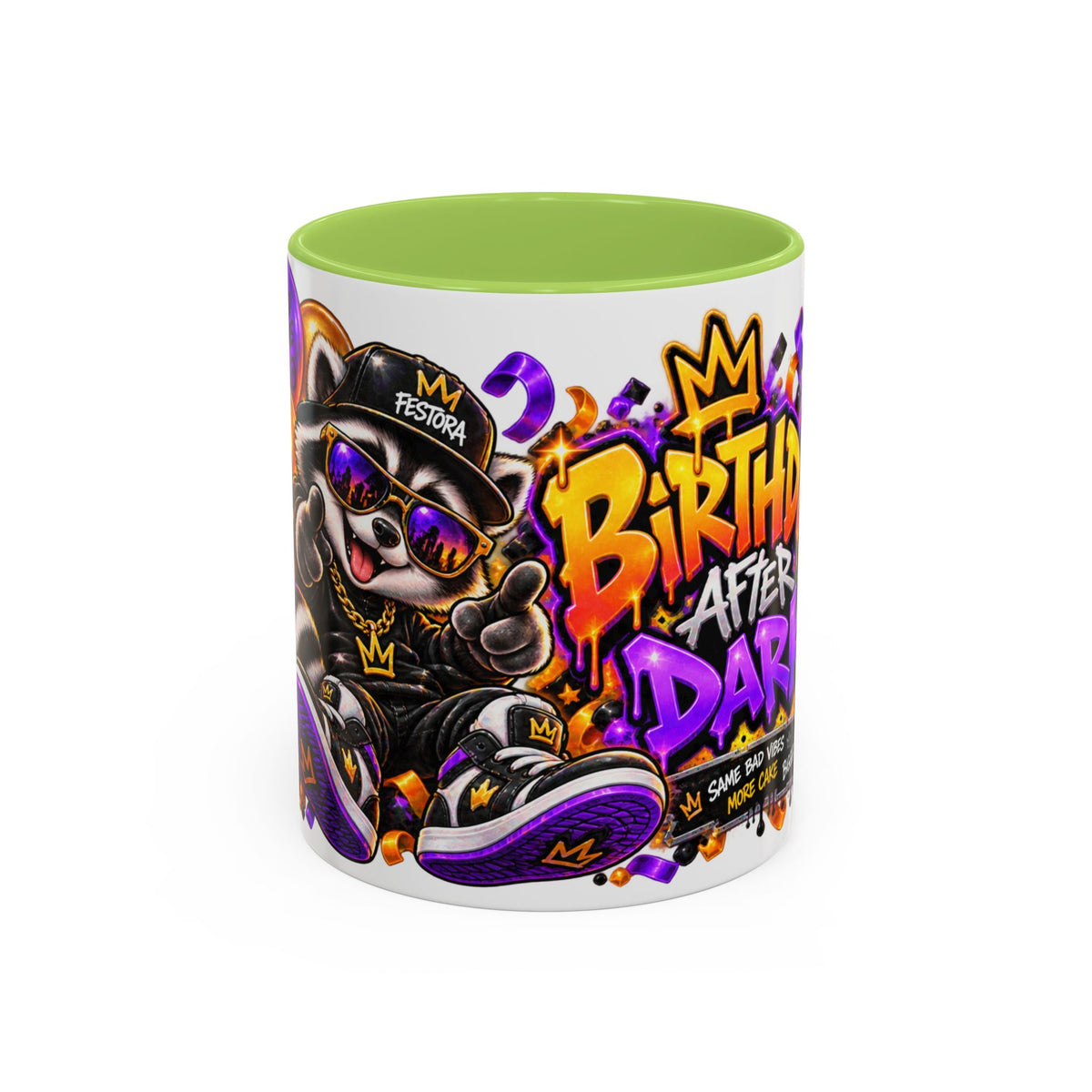 Festora Raccoon Birthday Mug – Birthday After Dark Coffee Cup