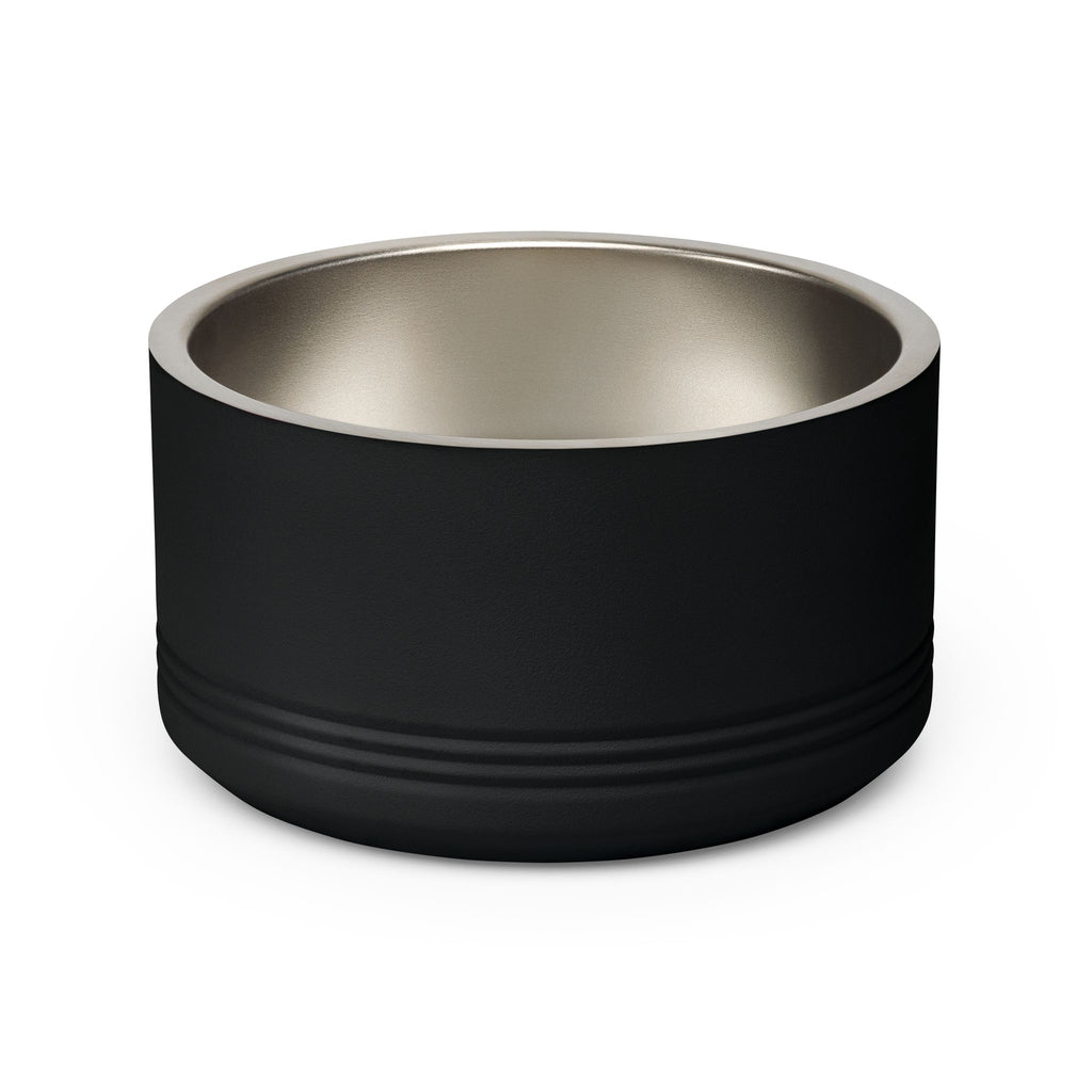 Happy Tails Pet Bowl – 18oz Stainless Steel Dog & Cat Feeding Bowl