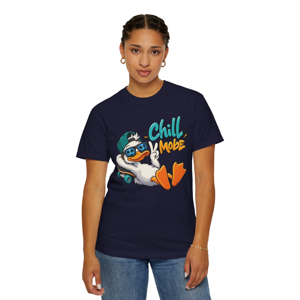 Chill Mode Duck Graphic T-Shirt | Festora Everyday