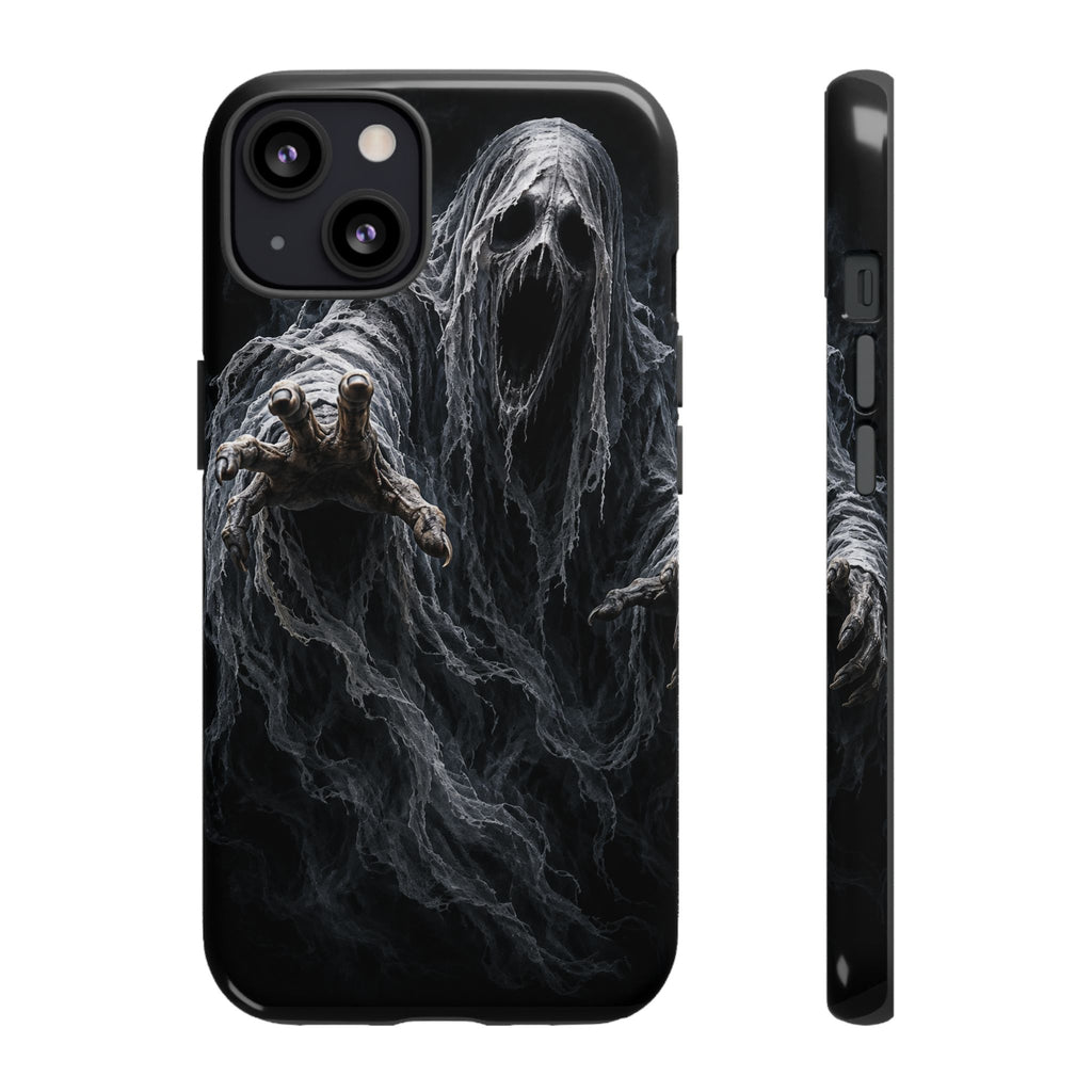 Ghostly Reaper Halloween Phone case — Dark Horror iPhone Protective Cover