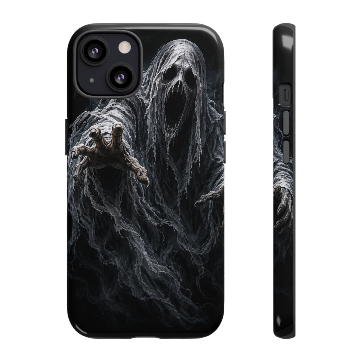 Ghostly Reaper Halloween Phone case — Dark Horror iPhone Protective Cover