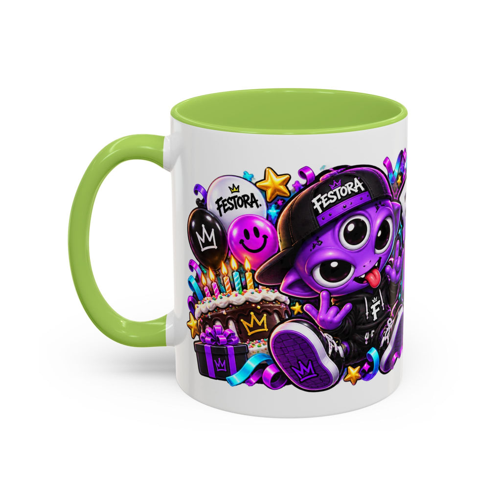 Festora Alien Birthday Mug – Birthday Mischief Mode Coffee Cup