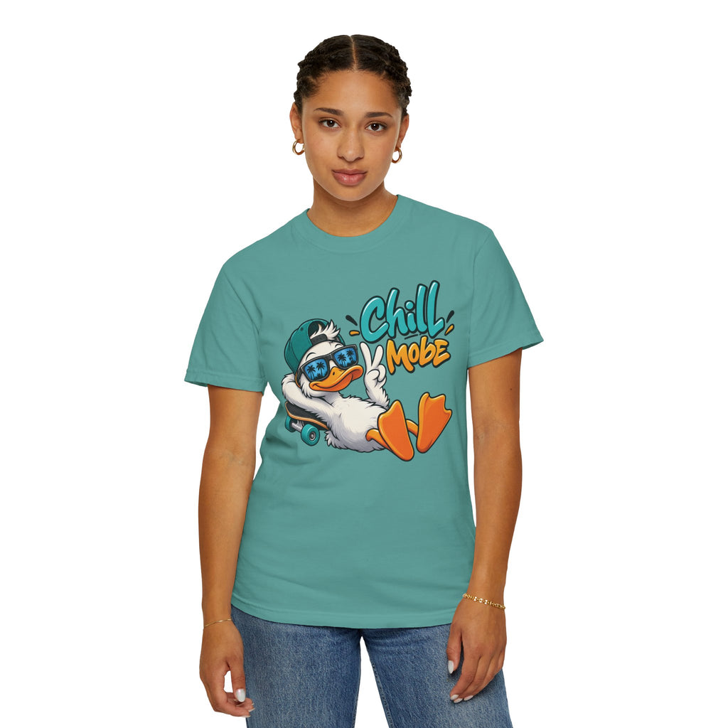 Chill Mode Duck Graphic T-Shirt | Festora Everyday