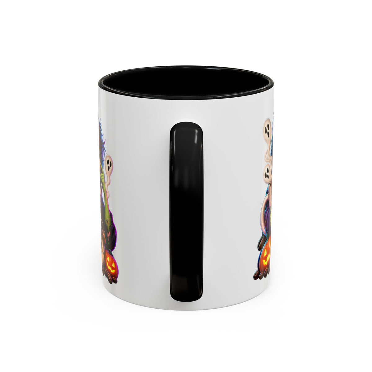 Graveyard Shift Fuel Coffee Zombies Halloween White Mug