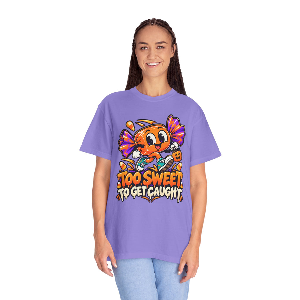 Too Sweet to Get Caught – Cute Halloween Candy T-Shirt