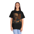 Halloween Skull T-Shirt — “I Came, I Saw, I’m Going Back for Snacks” Graphic Tee
