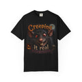 Creeping It Real Halloween T-Shirt — Cute Creepy Rat Graphic Tee