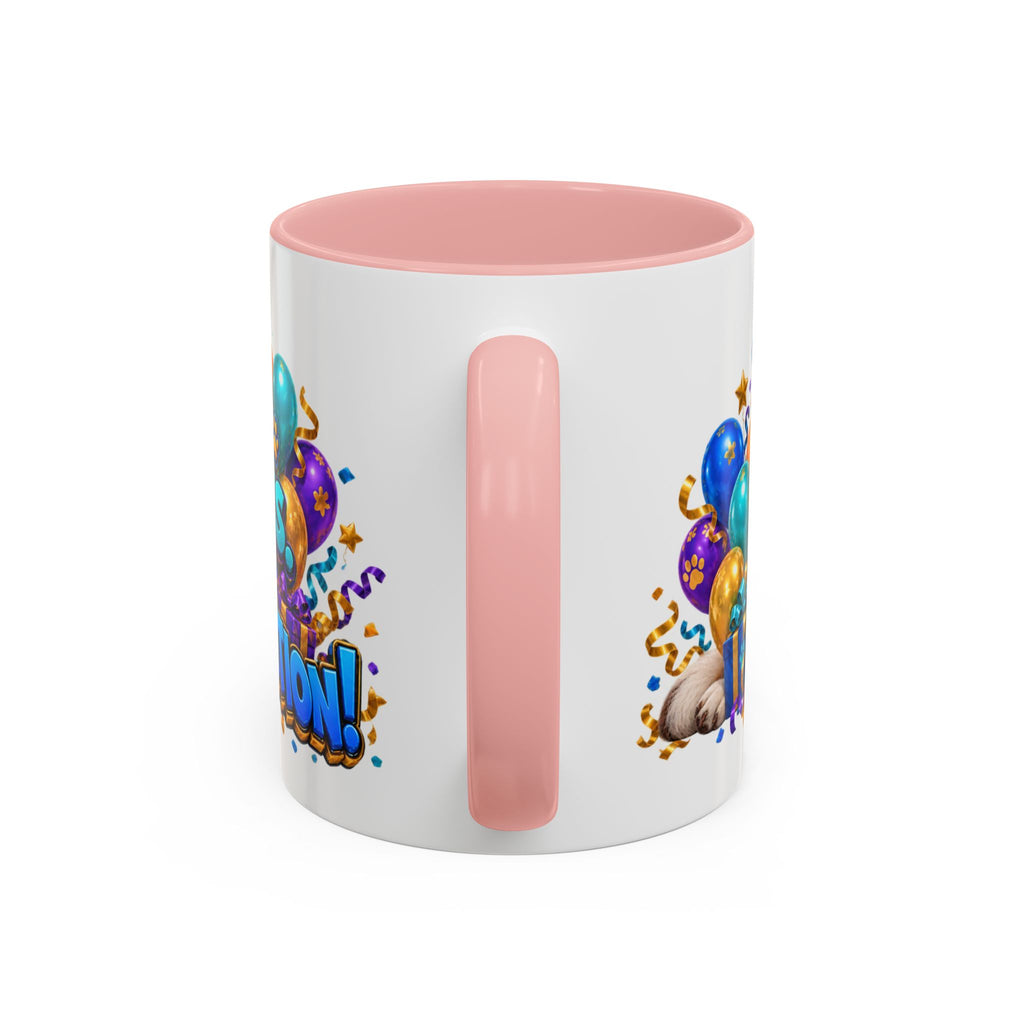 Big Dog Big Wishes Saint Bernard Birthday White Mug