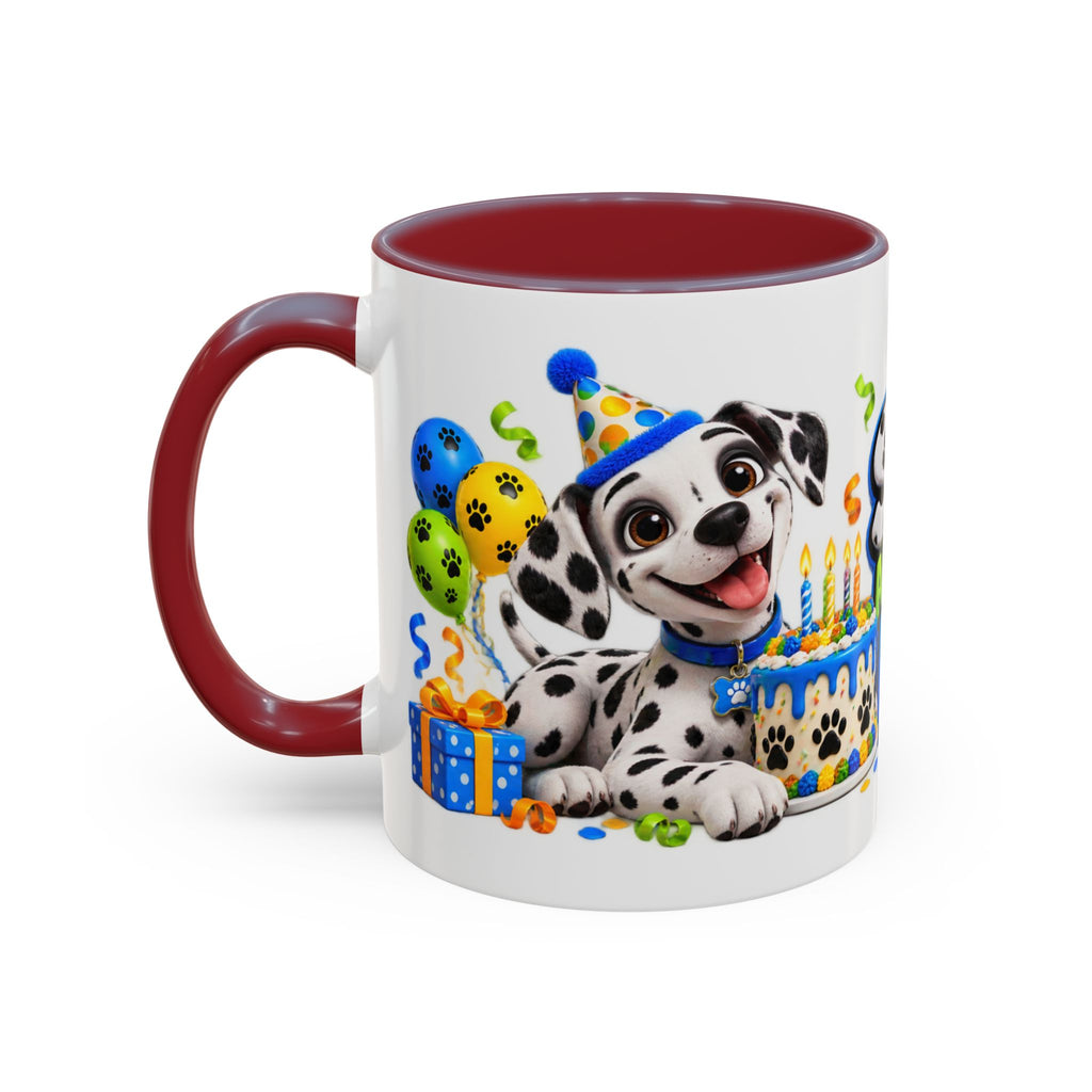 Dalmatian Birthday Mug – Spotted Another Year of Awesome White Coffee Cup