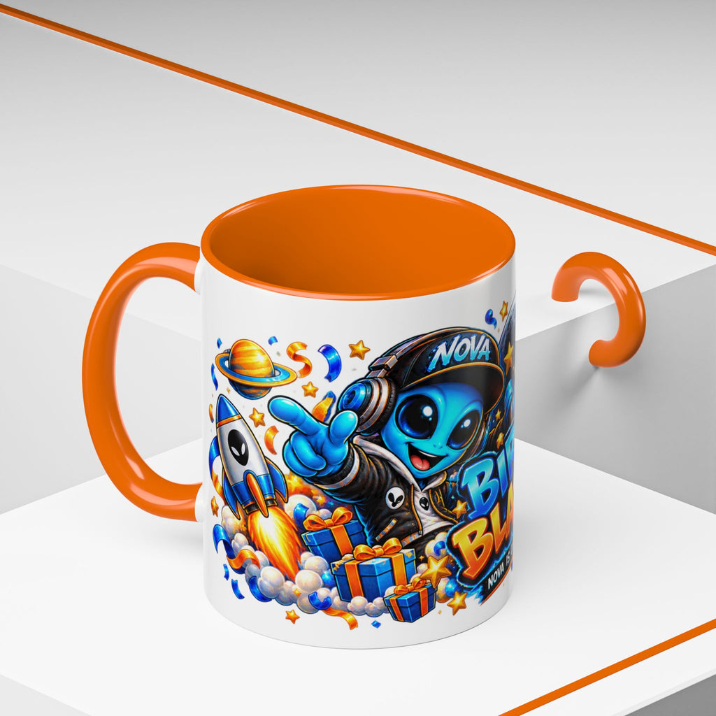 Festora Alien Birthday Mug – Birthday Blast Off Coffee Cup