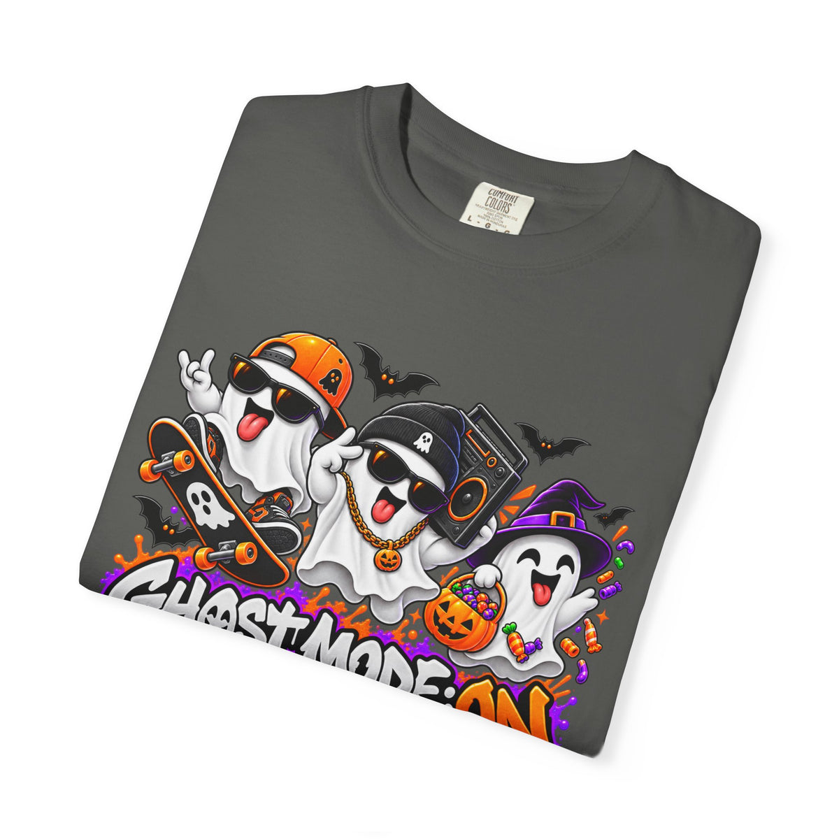 Ghost Mode: ON – Halloween Ghosts Graphic T-Shirt