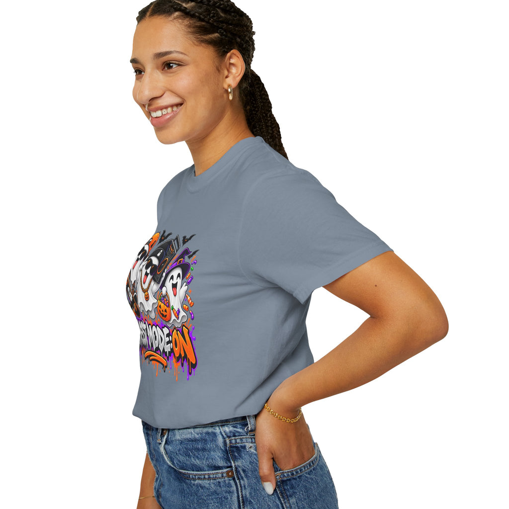 Ghost Mode: ON – Halloween Ghosts Graphic T-Shirt