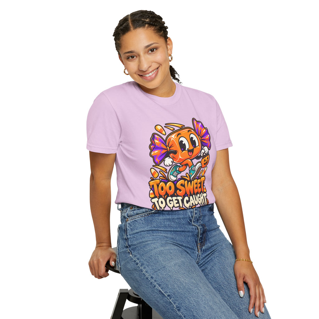 Too Sweet to Get Caught – Cute Halloween Candy T-Shirt