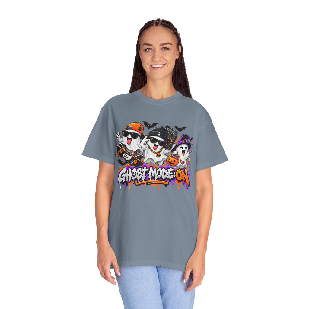 Ghost Mode: ON – Halloween Ghosts Graphic T-Shirt