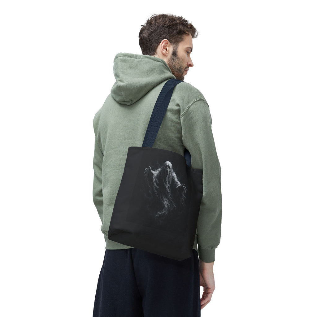 Ghostly Spirit Tote Bag — Spooky Halloween All-Over Print