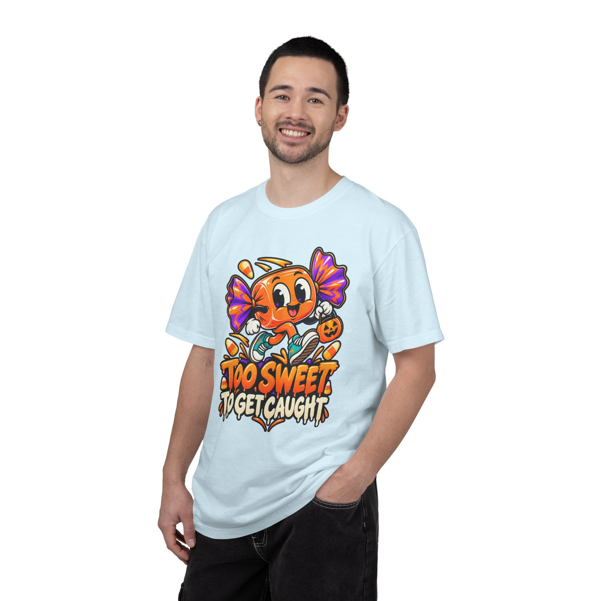 Too Sweet to Get Caught – Cute Halloween Candy T-Shirt