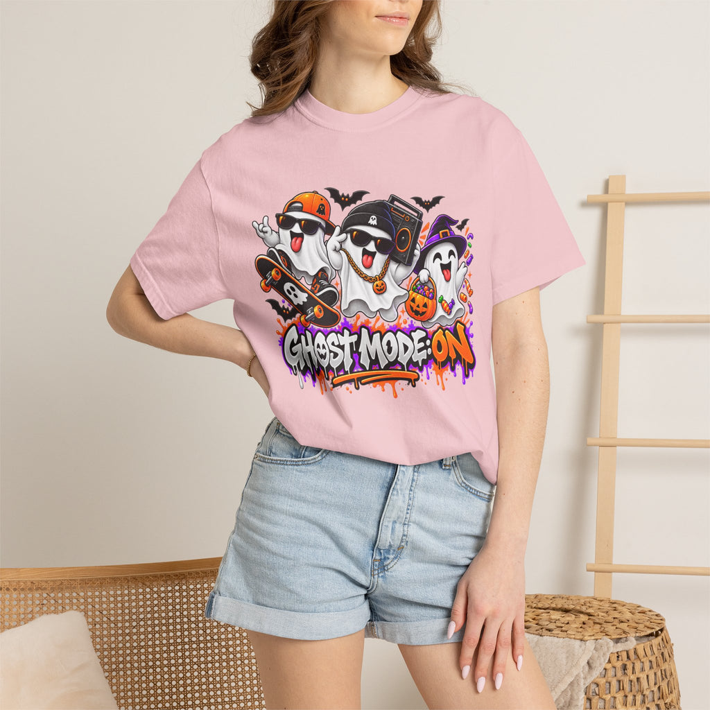 Ghost Mode: ON – Halloween Ghosts Graphic T-Shirt