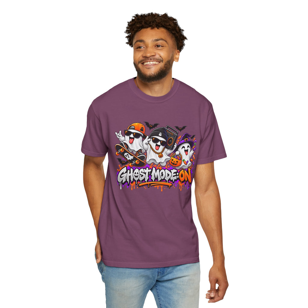 Ghost Mode: ON – Halloween Ghosts Graphic T-Shirt