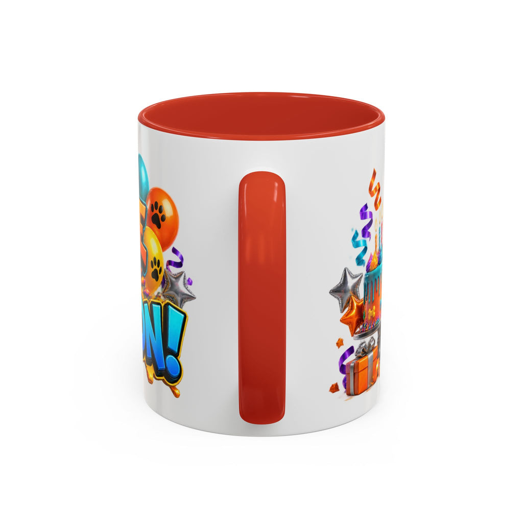Frenchie Mode Party On French Bulldog Birthday White Mug