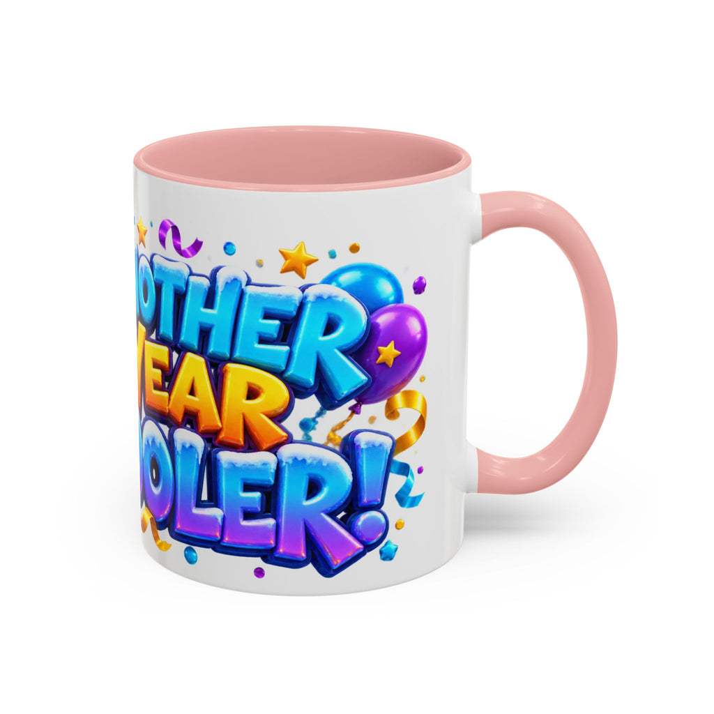 Another Year Cooler Penguin Birthday White Mug