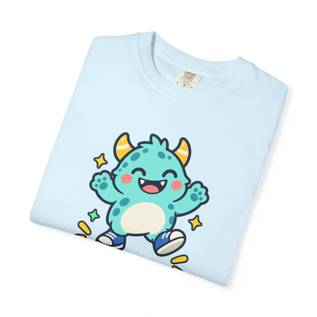 Stay Monster Happy – Cute Monster Graphic T-Shirt