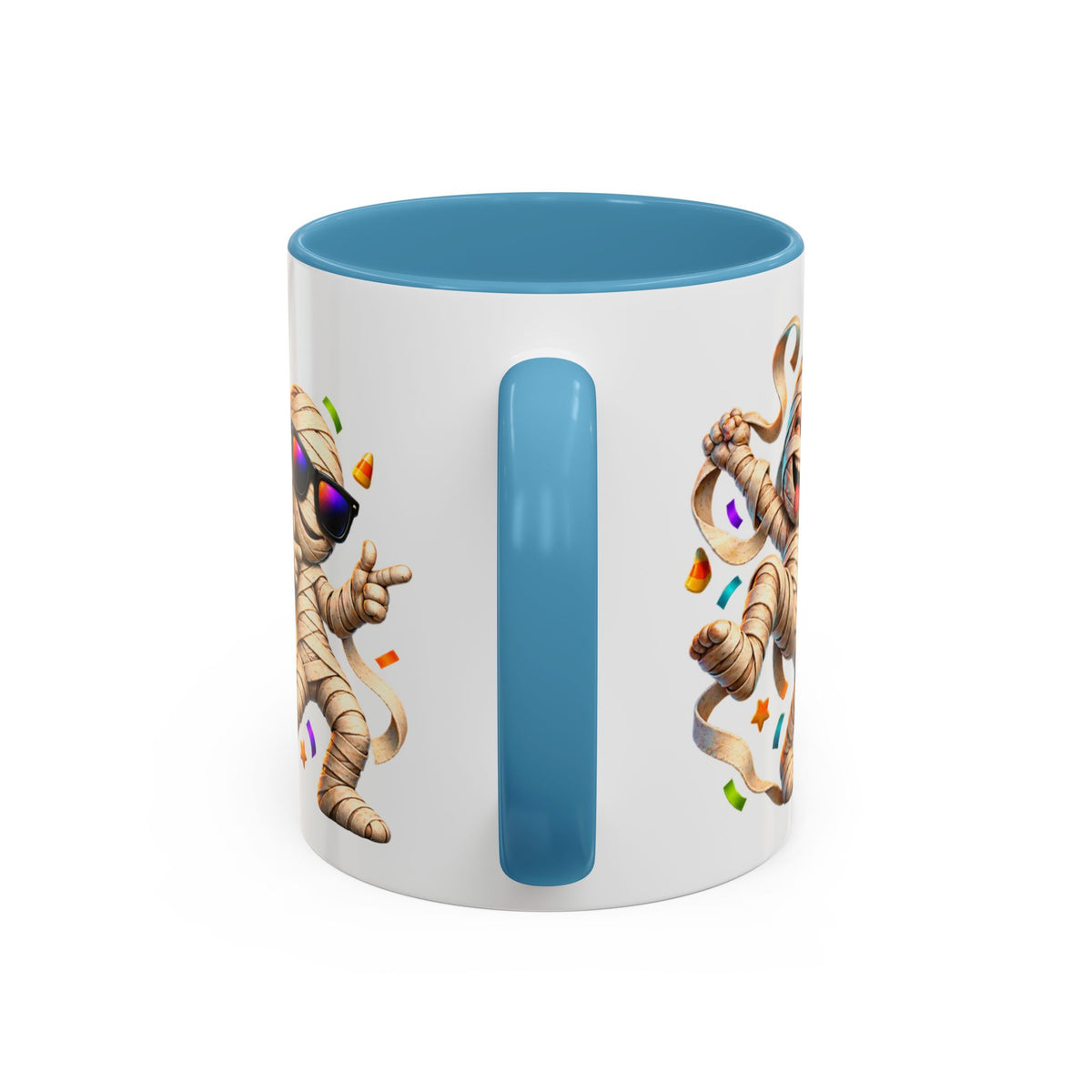 That’s a Wrap Funny Halloween Mummy Party White Mug