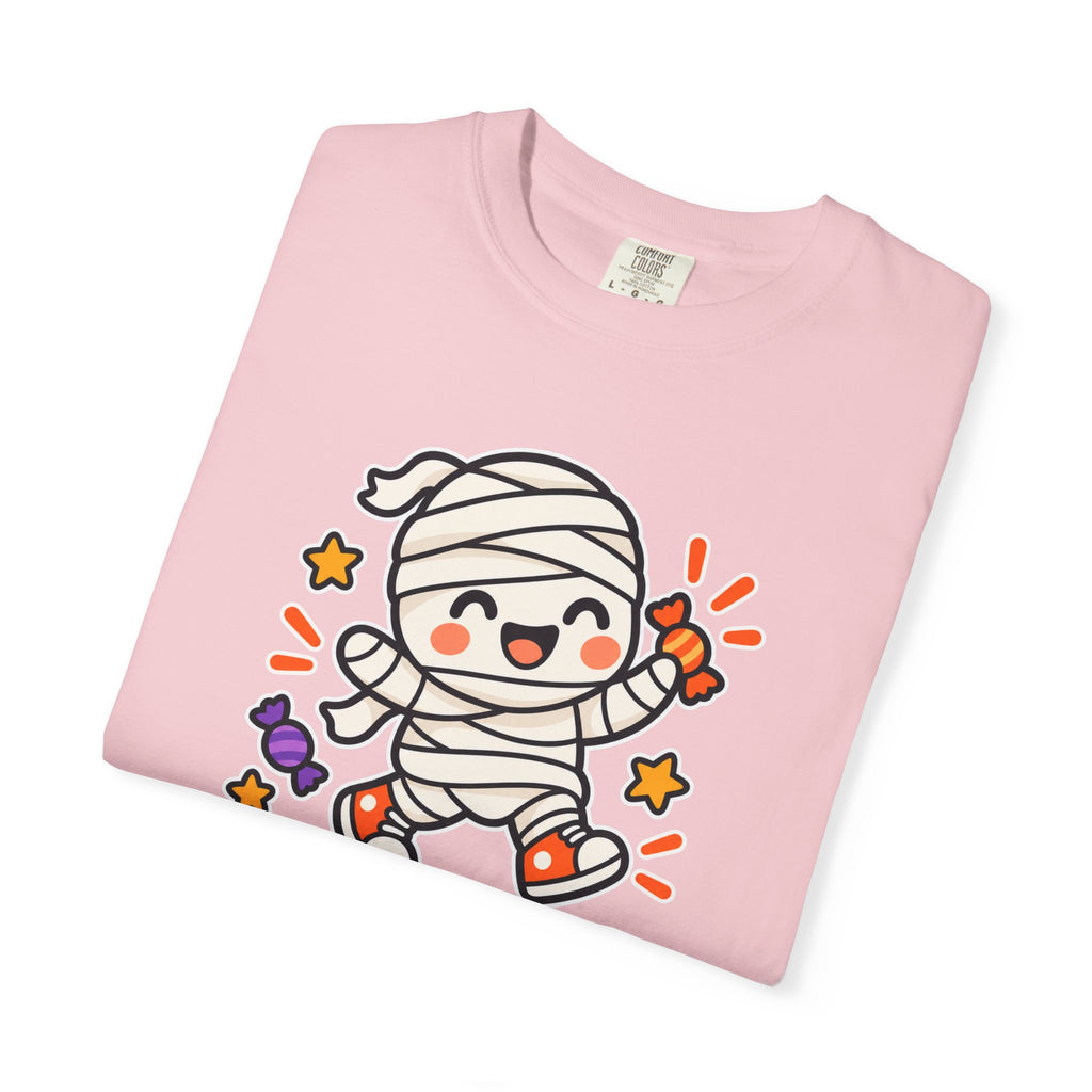 Wrapped but Sweet Halloween T-Shirt | Cute Mummy Graphic Tee