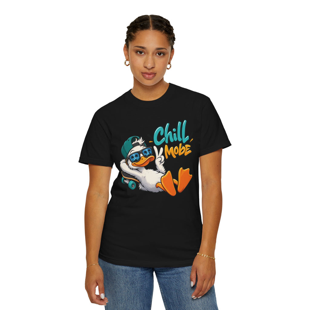 Chill Mode Duck Graphic T-Shirt | Festora Everyday