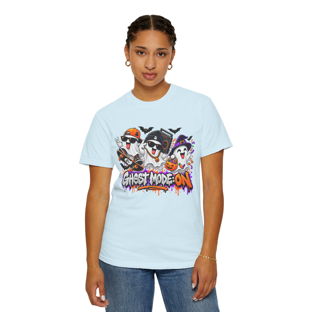 Ghost Mode: ON – Halloween Ghosts Graphic T-Shirt
