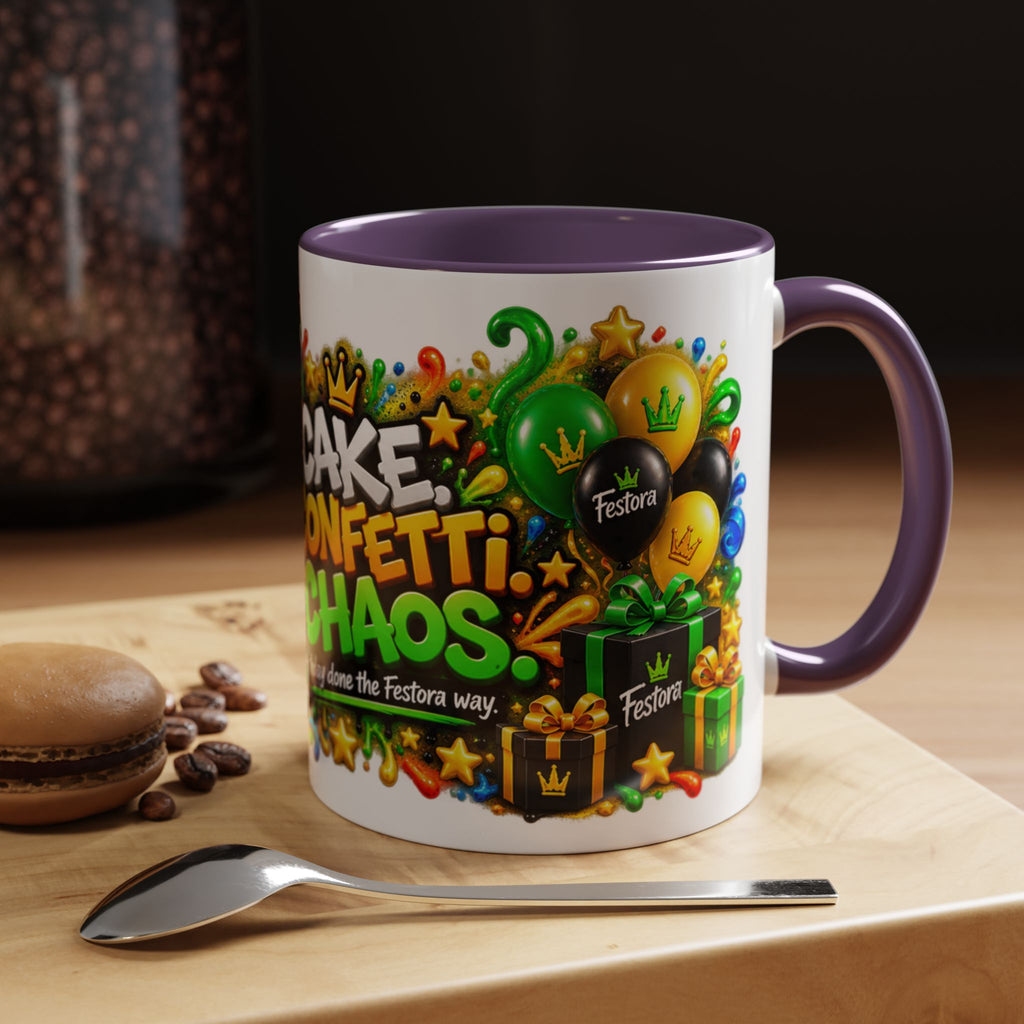 Festora Ant Birthday Mug – Cake Confetti Chaos Coffee Cup