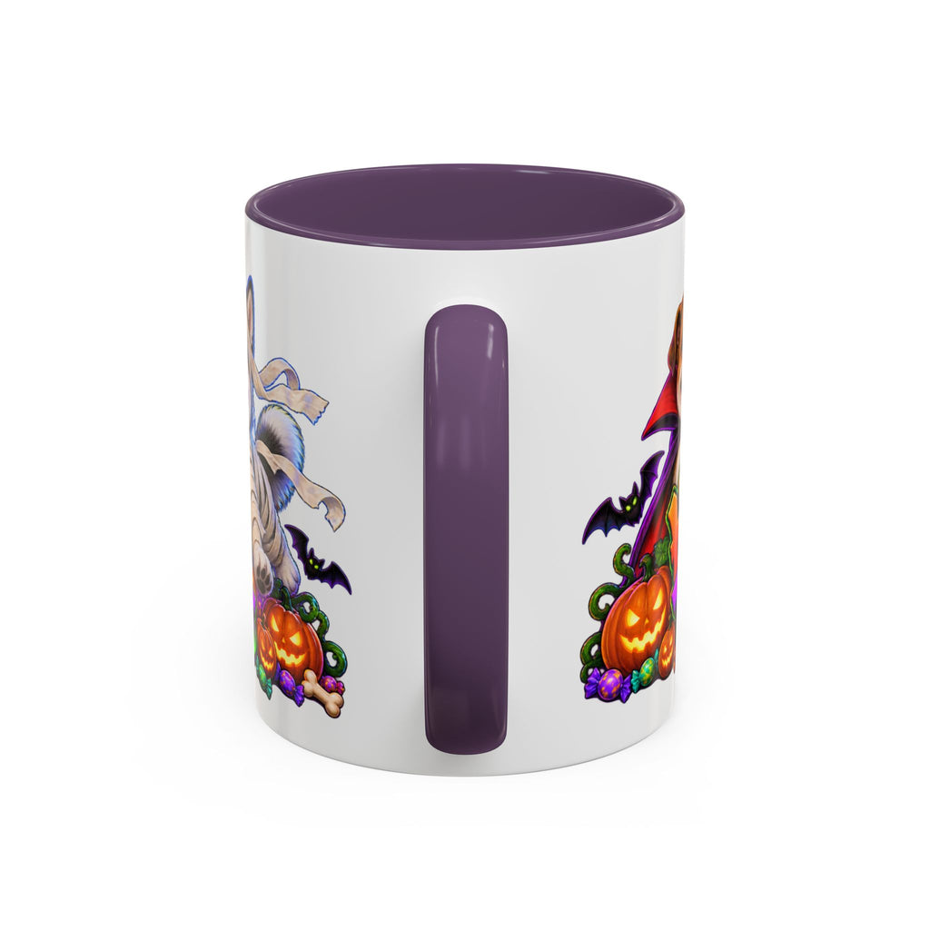 Howl-O-Ween Troublemakers Costume Dogs Halloween White Mug